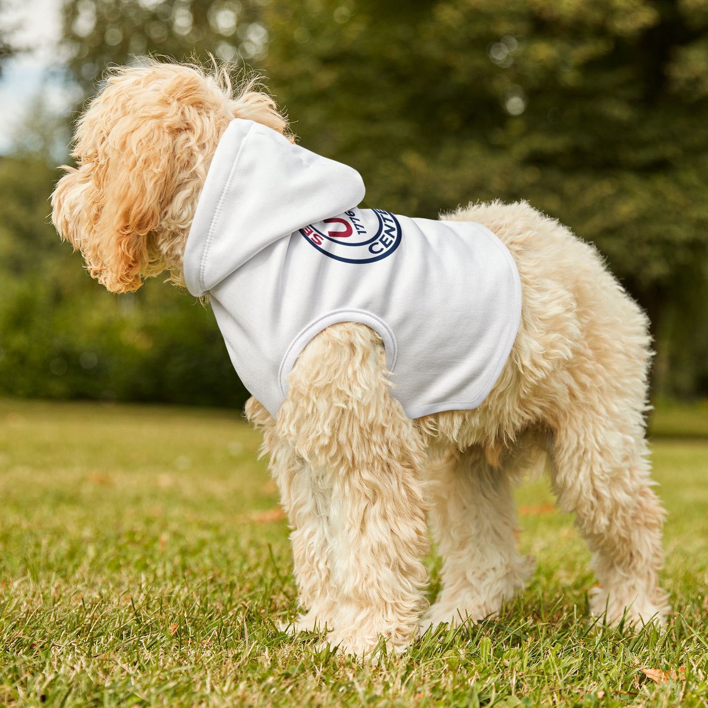 SemiQuin USA Pet Hoodie, Dog Hoodie, Puppy Sweater, Holiday Pet Apparel, Gift for Pet Lovers, Dog Costume for Events