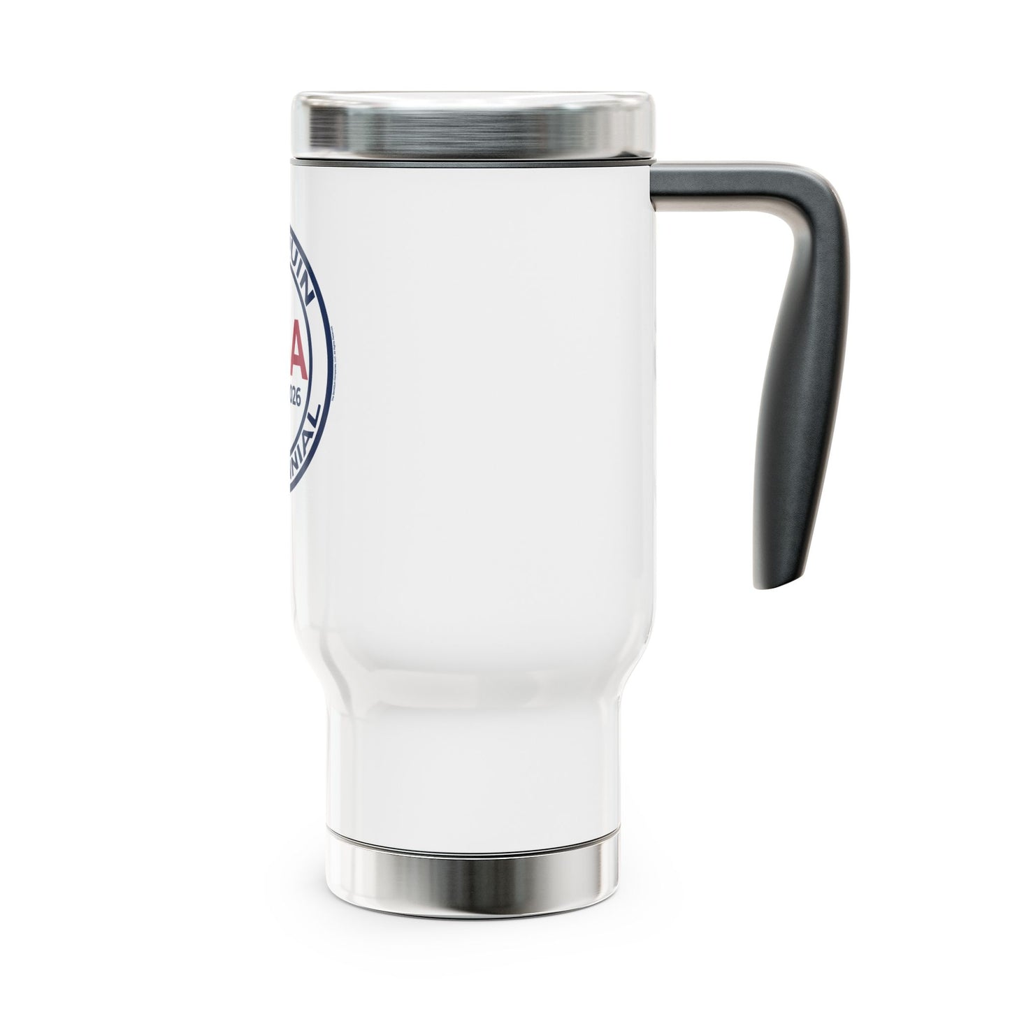 SemiQuin Stainless Steel Travel Mug – Patriotic On-the-Go Drinkware | Insulated Coffee Cup for Home, Office & Outdoor Use