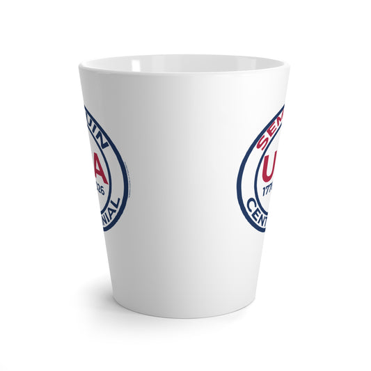 SemiQuin Centennial Latte Mug – Back to School Gear | Celebrate 250 Years | Coffee Lovers, Gifts & School Spirit