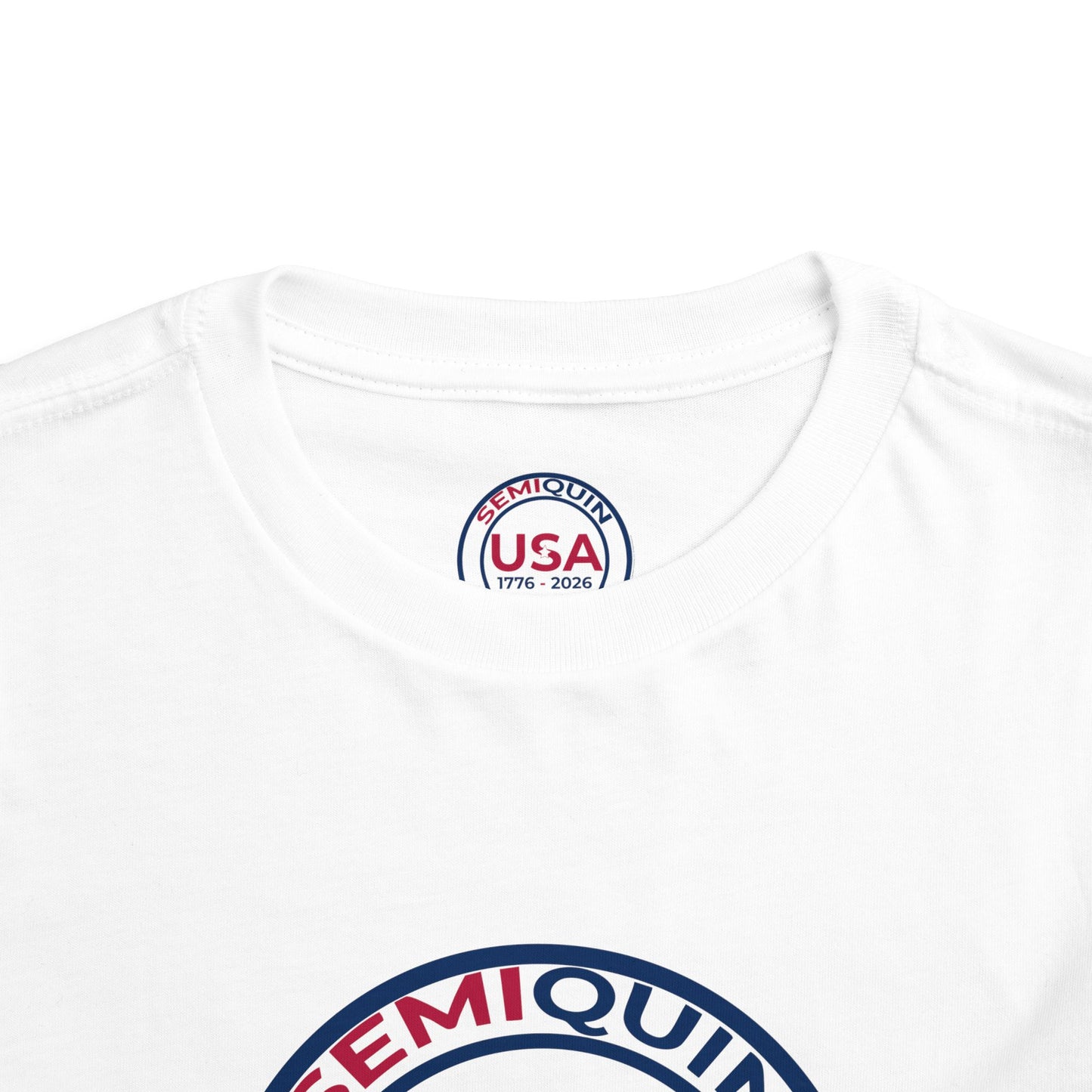 SemiQuin Kids’ Cotton Crew-Neck T-Shirt — DTG Printed · Regular Fit · Neck Label