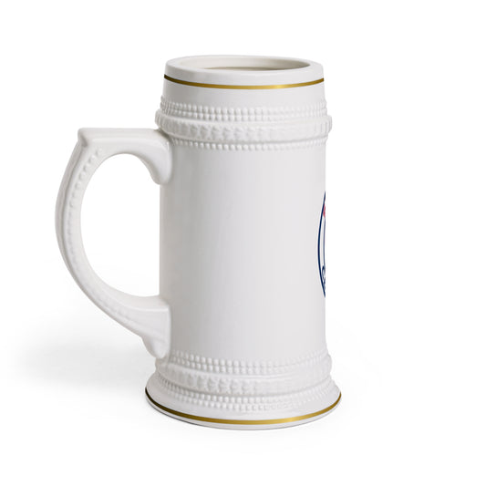 SemiQuin Centennial Beer Stein – Back to School Gear | School Year Party Mug | Americana Pride, Celebrations & Custom Drinkware”
