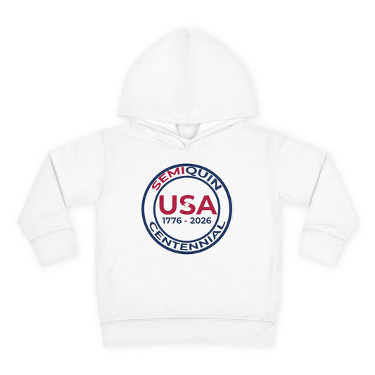 Toddler Hoodie - USA SemiQuin 1776–2026 Centennial Badge