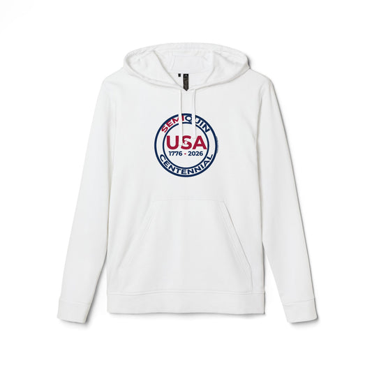 USA SemiQuin Vintage Seal Hoodie – Patriotic American 1776–2024 Pullover