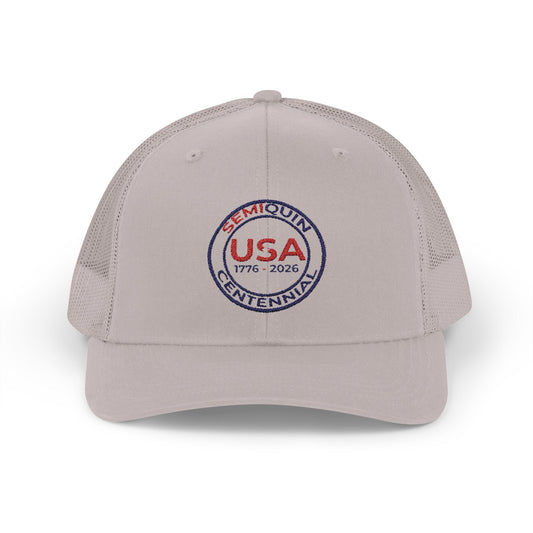 SemiQuin Snapback Trucker Cap – Vintage Style, Casual Unisex Hat, Patriotic Outdoor Gear, Summer Accessories, Trendy Headwear
