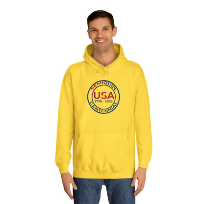 SemiQuin Cozy Unisex College Hoodie – Back to School Tools, SemiQuin School Year, Everyday Comfort for Campus, Festivals, and Chill Days