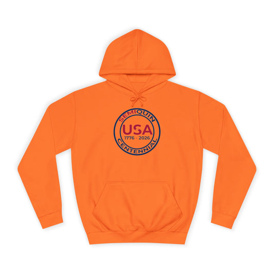 SemiQuin Cozy Unisex College Hoodie – Back to School Tools, SemiQuin School Year, Everyday Comfort for Campus, Festivals, and Chill Days