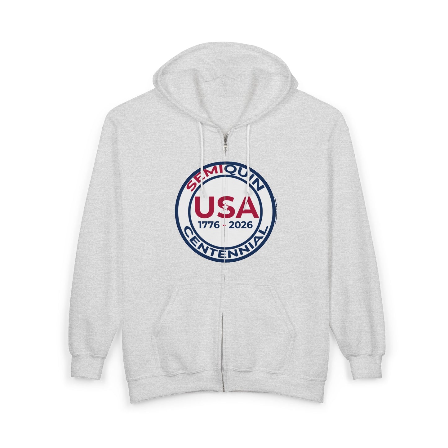 SemiQuin Unisex Heavy Blend™ Full Zip Hooded Sweatshirt