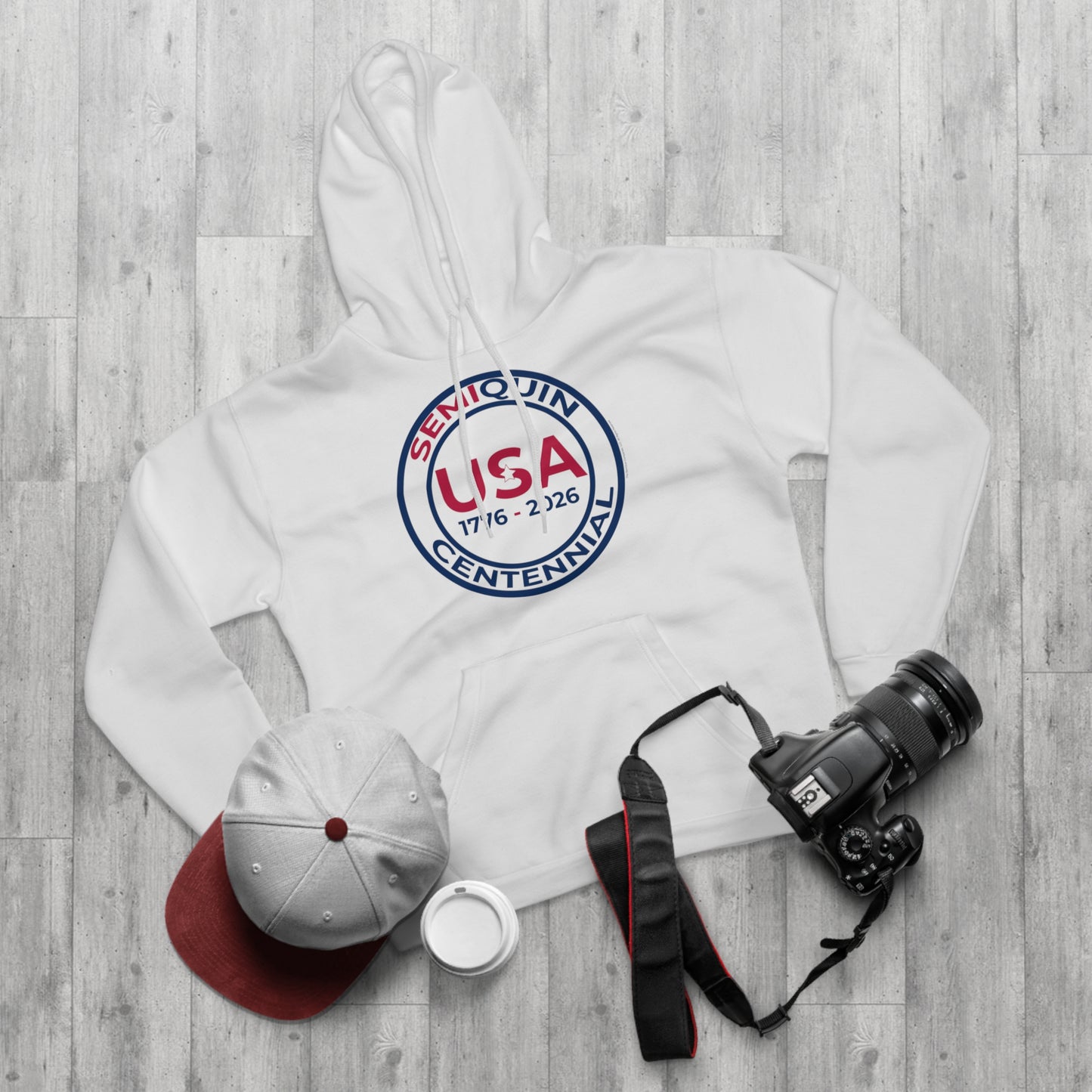 SemiQuin USA Hoodie — 1776–2026 Semiquin Celebration
