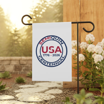 SemiQuin 250 Years Garden Banner | Patriotic Yard Flag for Outdoor Celebrations & Holiday Decor
