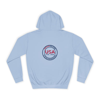 SemiQuin Cozy Unisex College Hoodie – Back to School Tools, SemiQuin School Year, Everyday Comfort for Campus, Festivals, and Chill Days