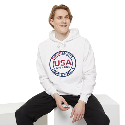 USA SemiQuin Hoodie – 1776–2026 SemiQuin Emblem
