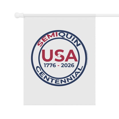 SemiQuin 250 Years Garden Banner | Patriotic Yard Flag for Outdoor Celebrations & Holiday Decor