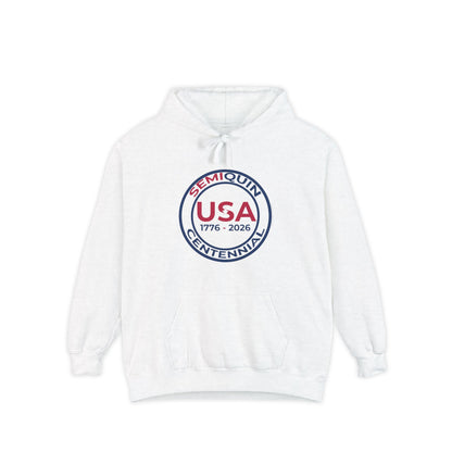USA SemiQuin Hoodie – 1776–2026 SemiQuin Emblem