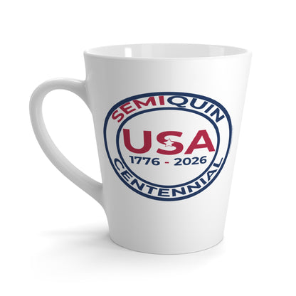 SemiQuin Centennial Latte Mug – Back to School Gear | Celebrate 250 Years | Coffee Lovers, Gifts & School Spirit