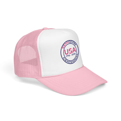 SemiQuin School Year Foam Trucker Hat – Back to School Tools | Adjustable Cap for Students, Teachers & Campus Style