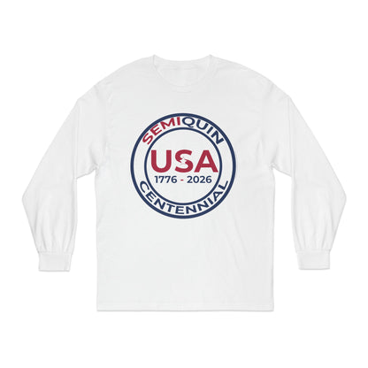 USA SemiQuin 1776–2026 Long Sleeve T-Shirt