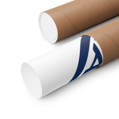 USA SemiQuin Matte Vertical Poster – Patriotic Wall Art, Independence Day & Centennial Celebration Décor