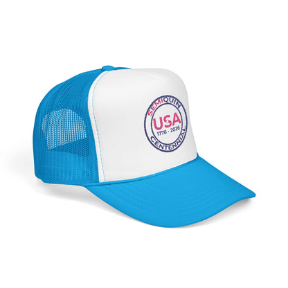 SemiQuin School Year Foam Trucker Hat – Back to School Tools | Adjustable Cap for Students, Teachers & Campus Style