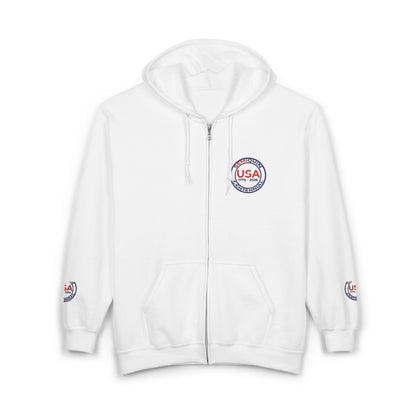 SemiQuin Unisex Heavy Blend™ Full Zip Hooded Sweatshirt