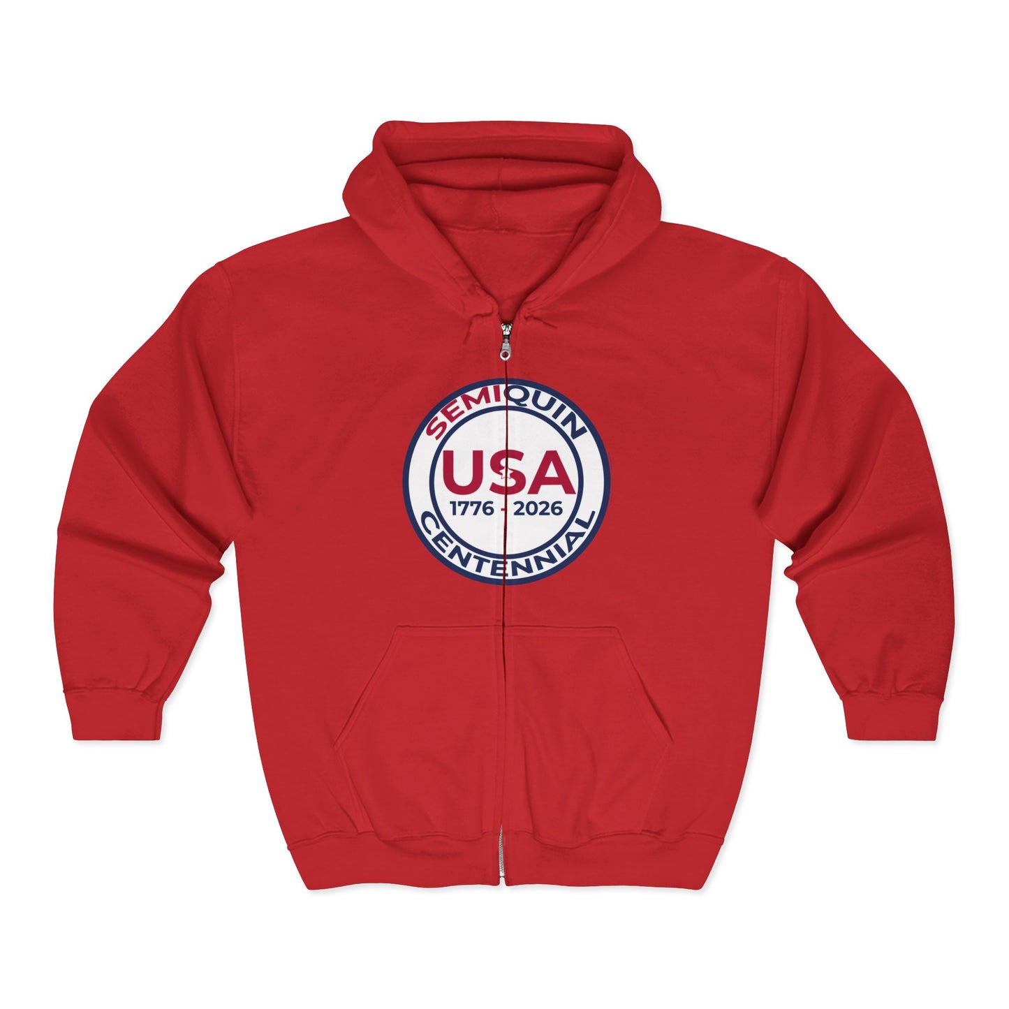 SemiQuin Unisex Heavy Blend™ Full Zip Hooded Sweatshirt