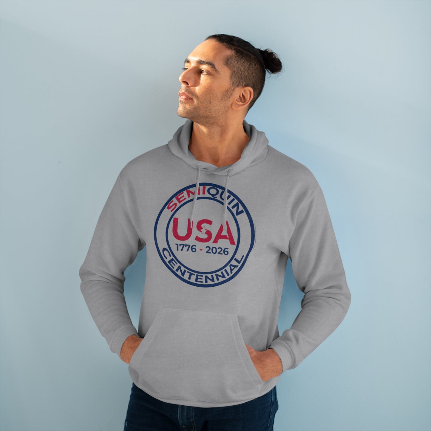 SemiQuin USA Hoodie — 1776–2026 Semiquin Celebration