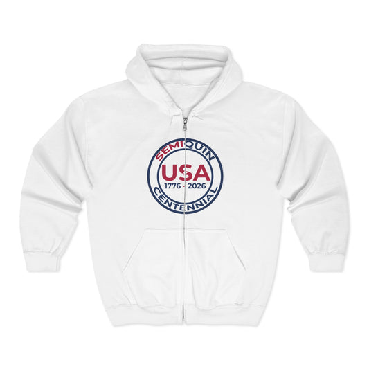 SemiQuin Unisex Heavy Blend™ Full Zip Hooded Sweatshirt