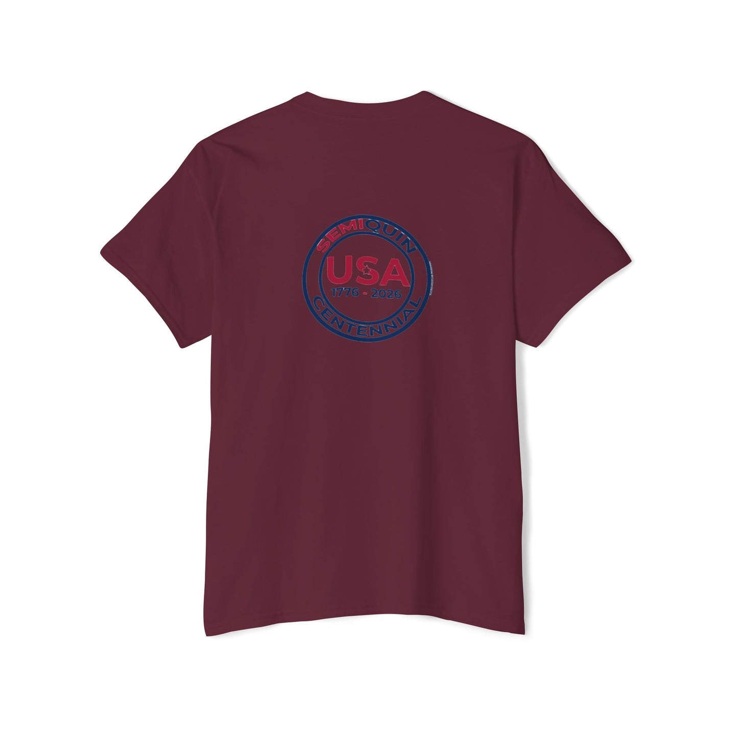 SemiQuin USA Graphic Pocket Tee | Casual Unisex T-Shirt | Summer Fashion | Everyday Wear | Great for Holidays