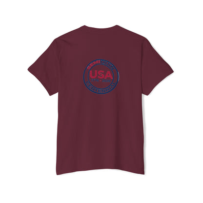 SemiQuin USA Graphic Pocket Tee | Casual Unisex T-Shirt | Summer Fashion | Everyday Wear | Great for Holidays