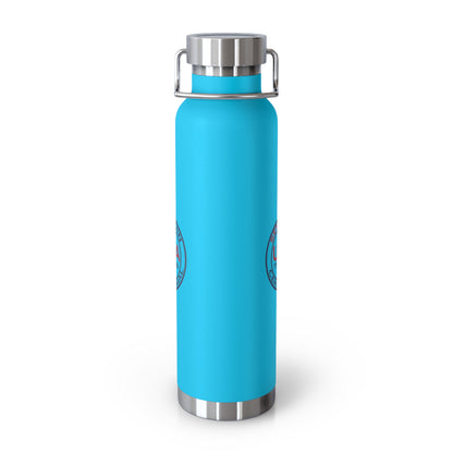 22oz SemiQuin USA Copper Insulated Water Bottle – Eco-Friendly Patriotic Gift