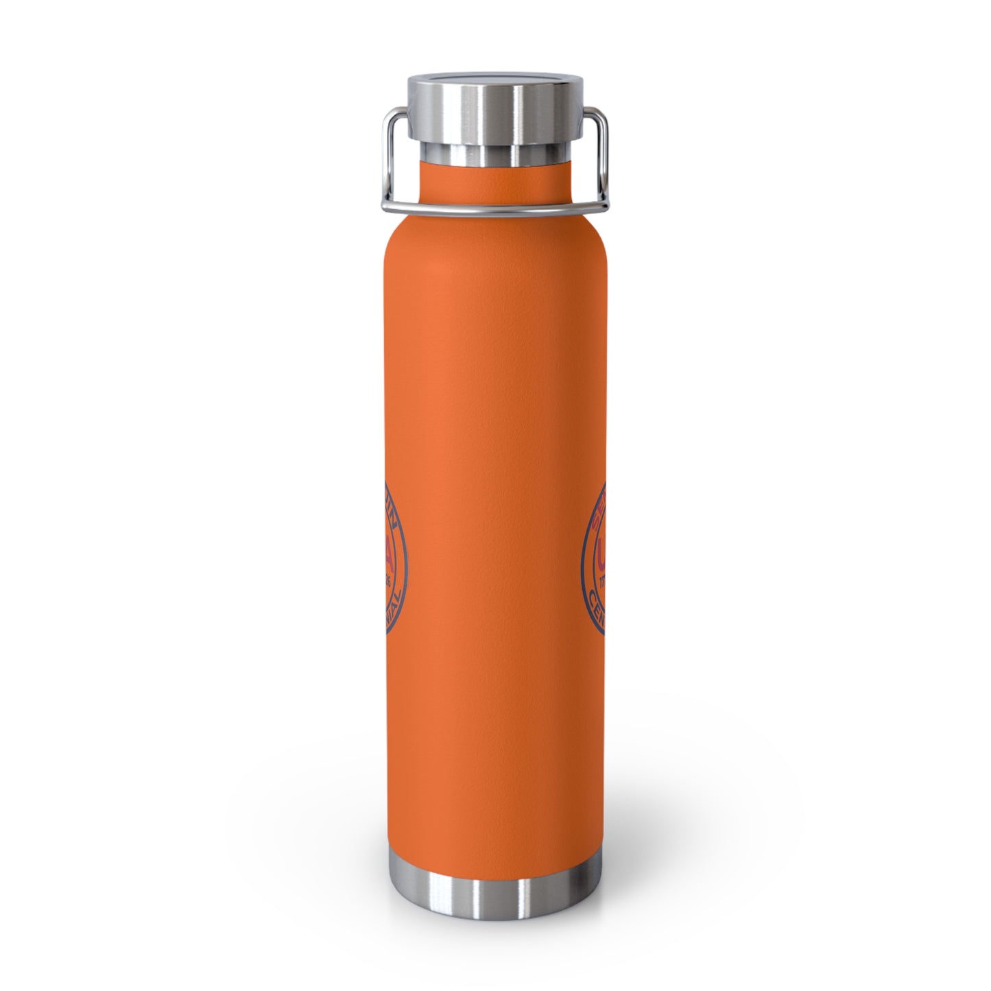 22oz SemiQuin USA Copper Insulated Water Bottle – Eco-Friendly Patriotic Gift