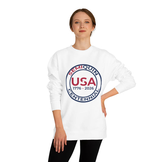 USA SemiQuin  Semiquincentennial 1776–2026 Crewneck Sweatshirt