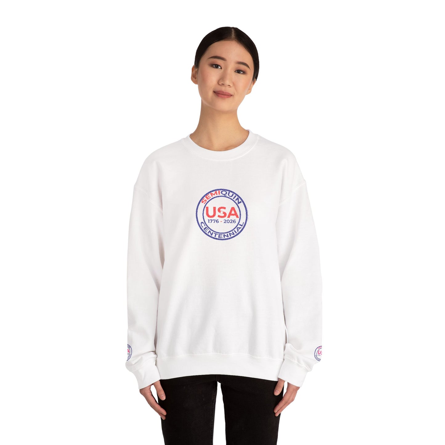 SemiQuin Back-to-School Sweatshirt – Unisex Heavy Blend Crewneck | SemiQuin School Gear, All Year
