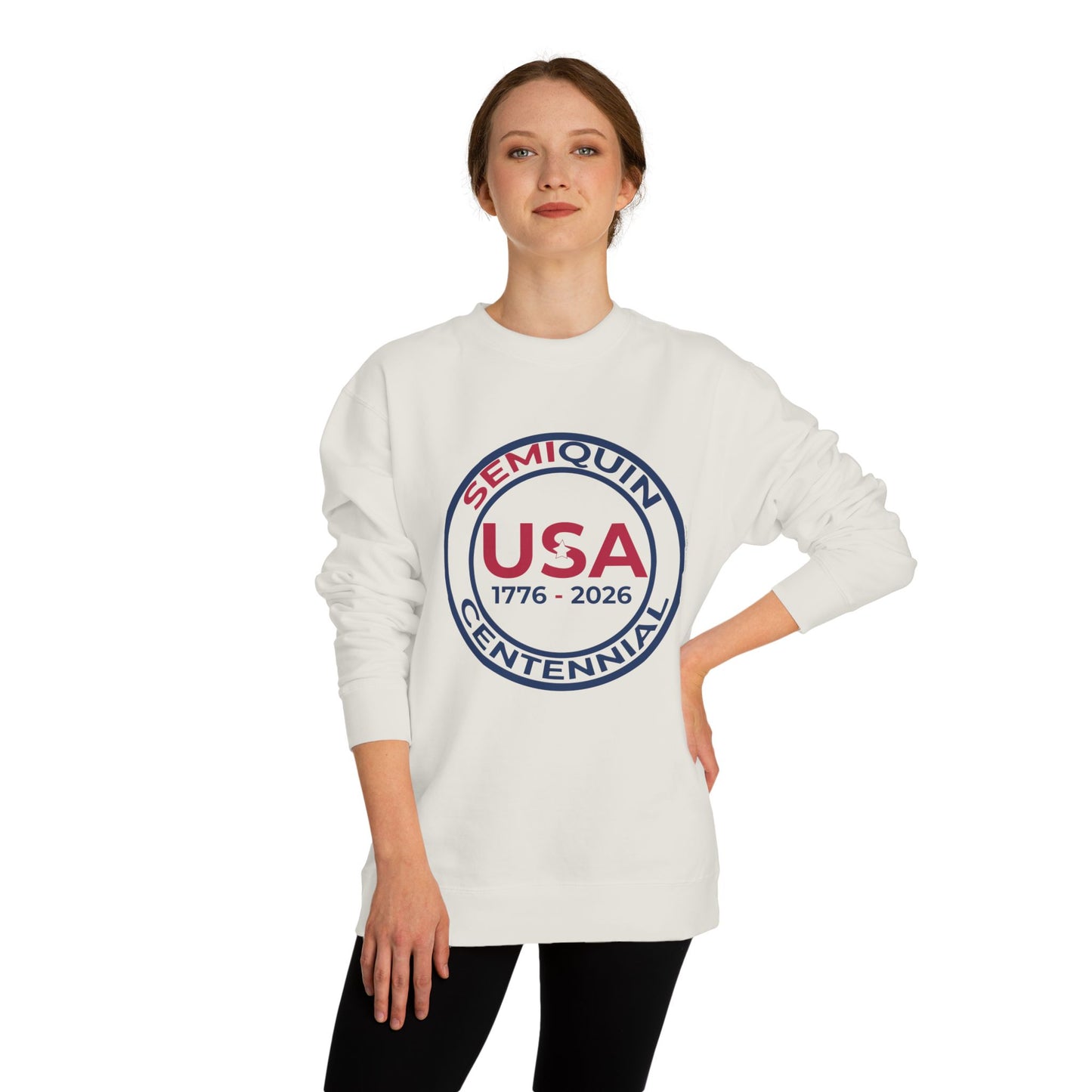 USA SemiQuin  Semiquincentennial 1776–2026 Crewneck Sweatshirt