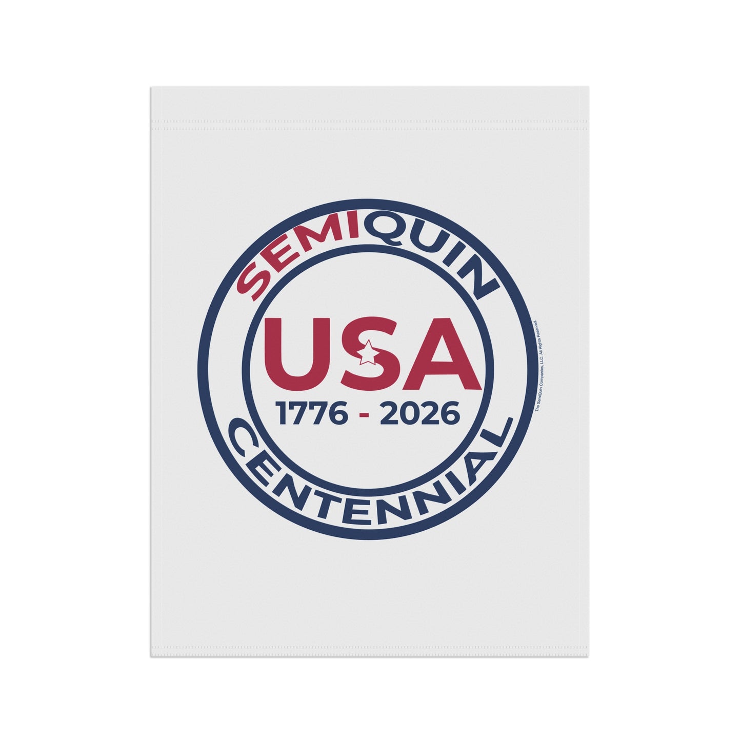 SemiQuin 250 Years Garden Banner | Patriotic Yard Flag for Outdoor Celebrations & Holiday Decor
