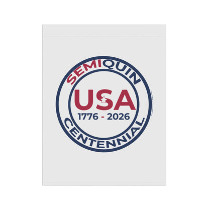 SemiQuin 250 Years Garden Banner | Patriotic Yard Flag for Outdoor Celebrations & Holiday Decor