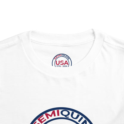 SemiQuin Kids’ Cotton Crew-Neck T-Shirt — DTG Printed · Regular Fit · Neck Label