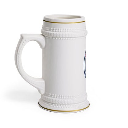 SemiQuin Centennial Beer Stein – Back to School Gear | School Year Party Mug | Americana Pride, Celebrations & Custom Drinkware”