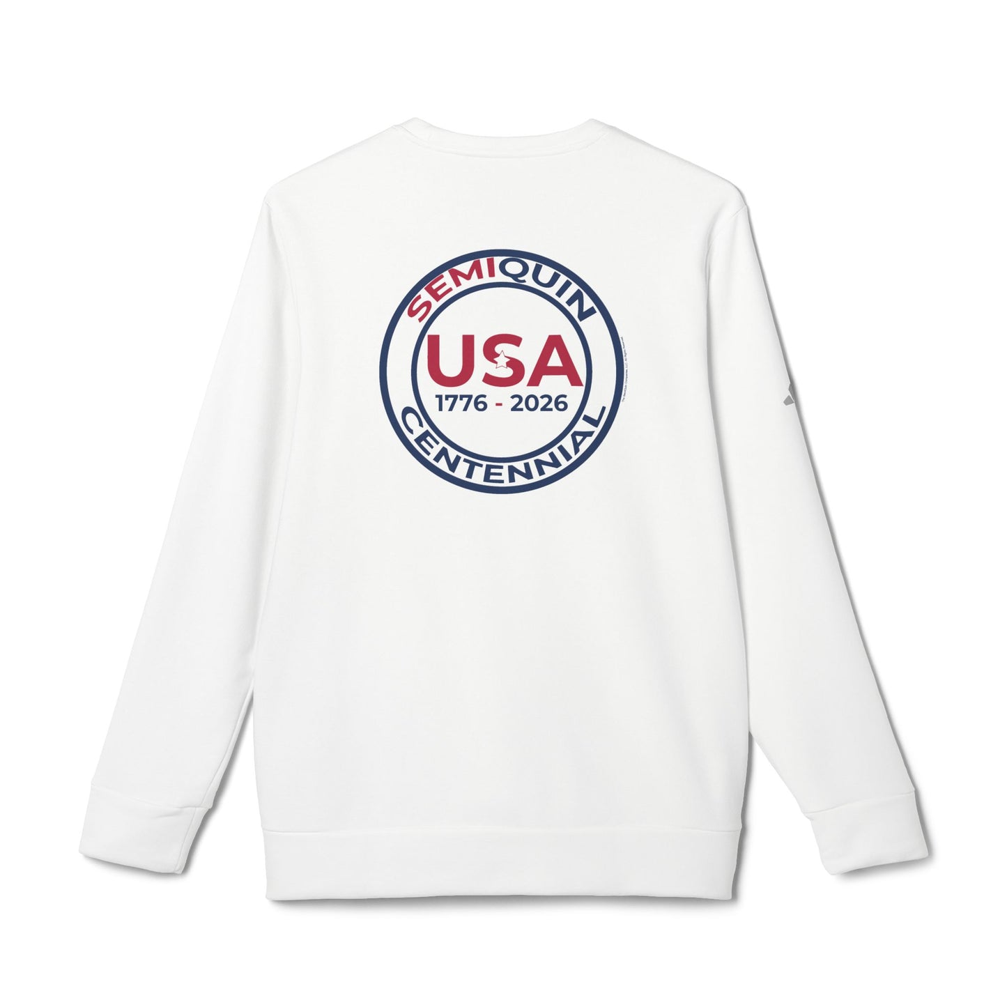 USA SemiQuin  Crewneck Sweatshirt — 1776–2026 Centennial Logo