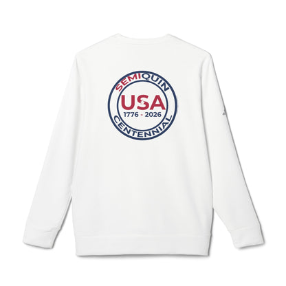 USA SemiQuin  Crewneck Sweatshirt — 1776–2026 Centennial Logo