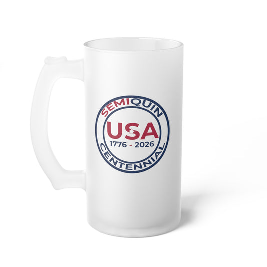 SemiQuin Frosted Glass Mug – Back to School Tools | Unique Study-Year Drinkware | SemiQuin School Gear, All Year