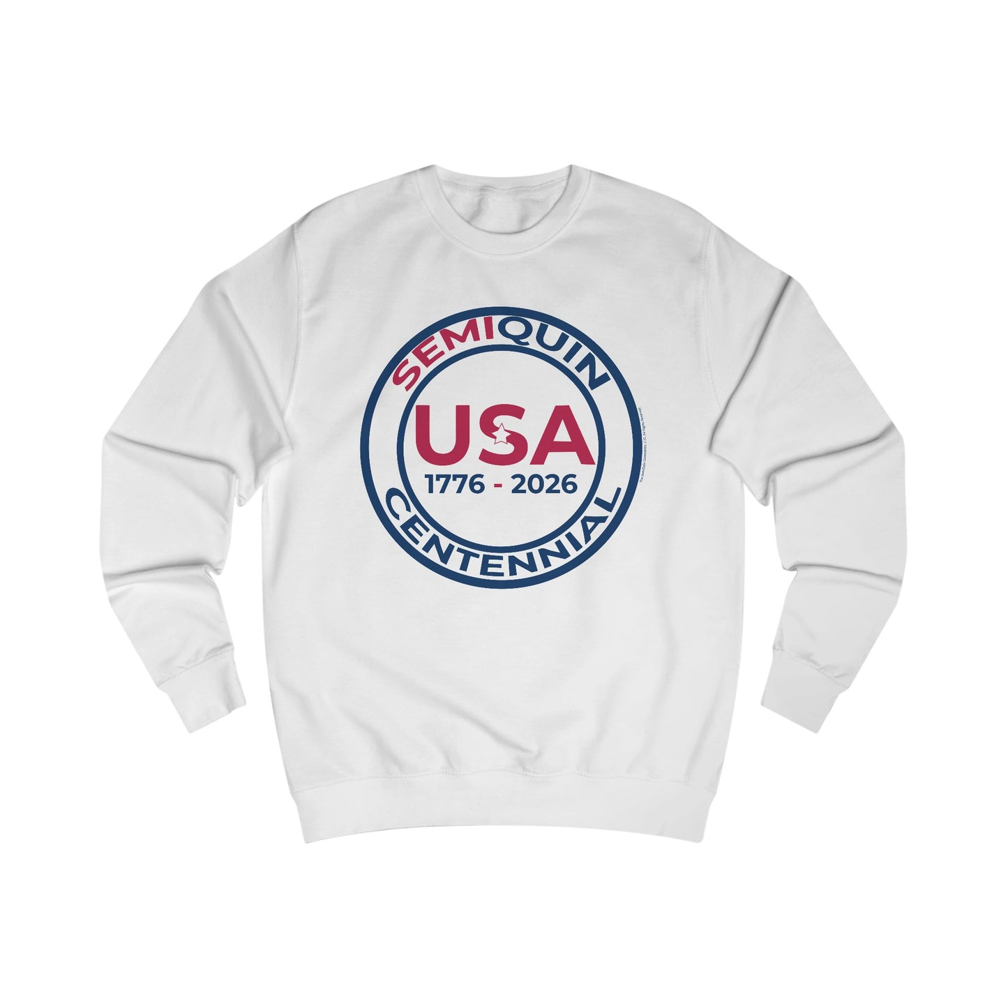 USA SemiQuin Sweatshirt – 1776–2026 Centennial Celebration Crewneck