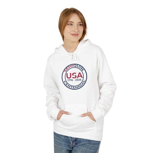 USA Bicentennial Hoodie – SemiQuin 1776–2026 Patriotic Pullover