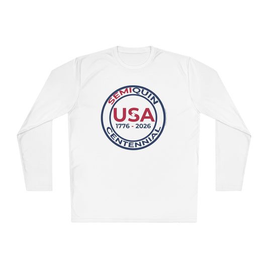 USA SemiQuin 1776–2026 Long Sleeve Tee — SemiQuin Logo