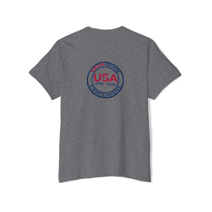 SemiQuin USA Graphic Pocket Tee | Casual Unisex T-Shirt | Summer Fashion | Everyday Wear | Great for Holidays