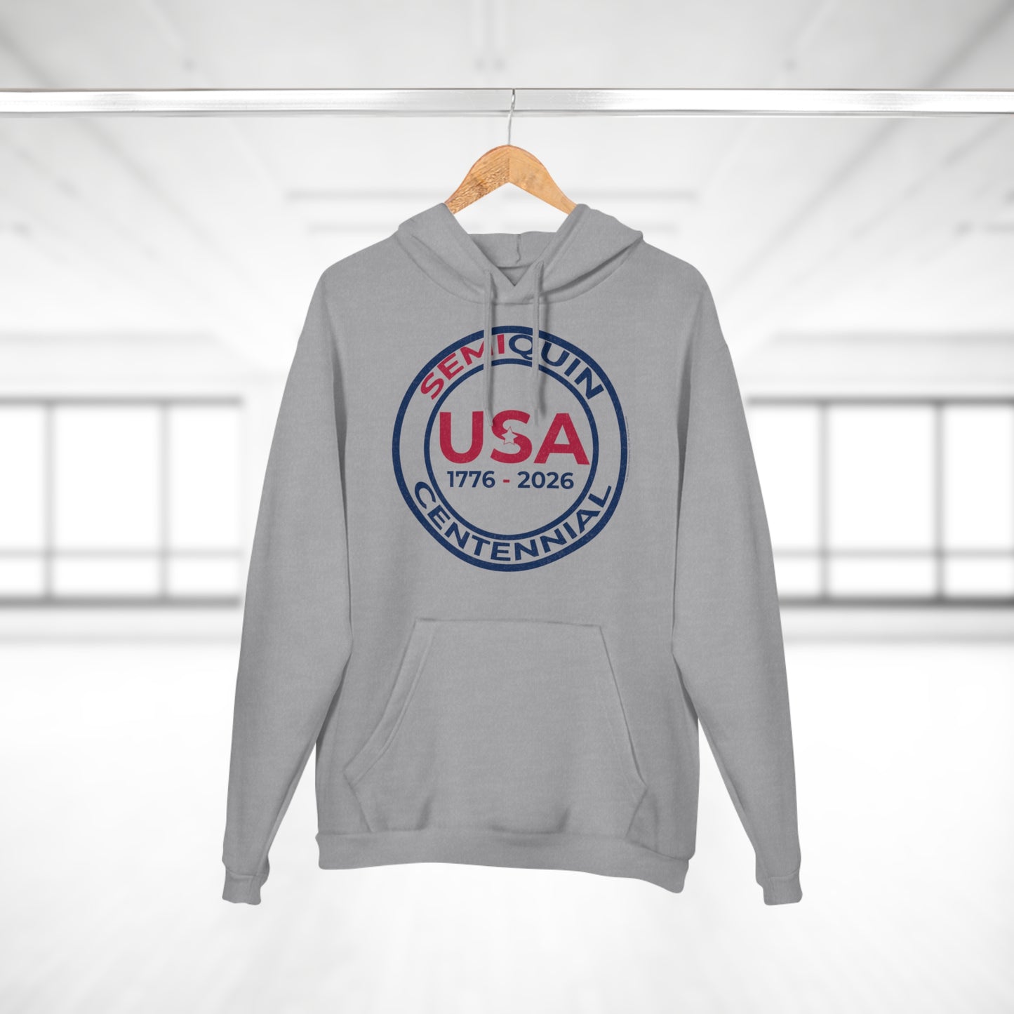 SemiQuin USA Hoodie — 1776–2026 Semiquin Celebration