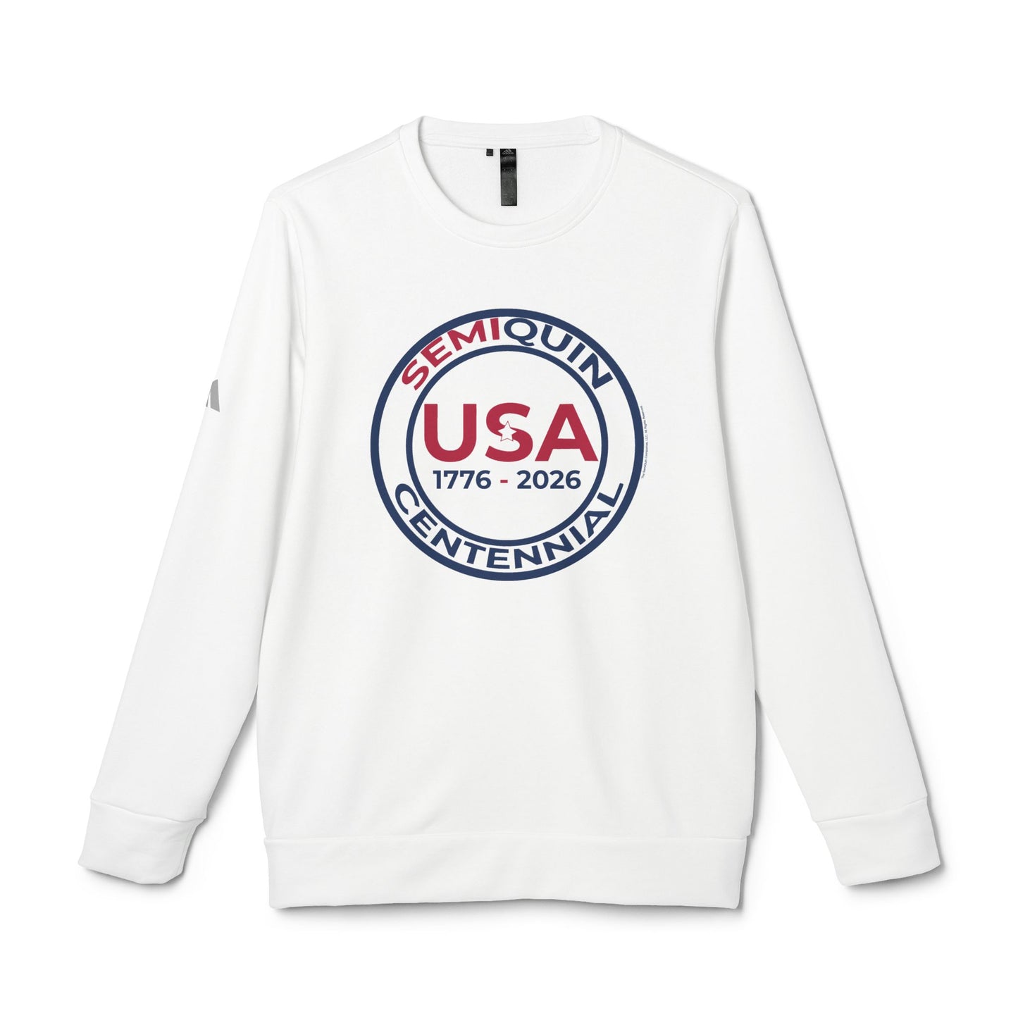 USA SemiQuin  Crewneck Sweatshirt — 1776–2026 Centennial Logo