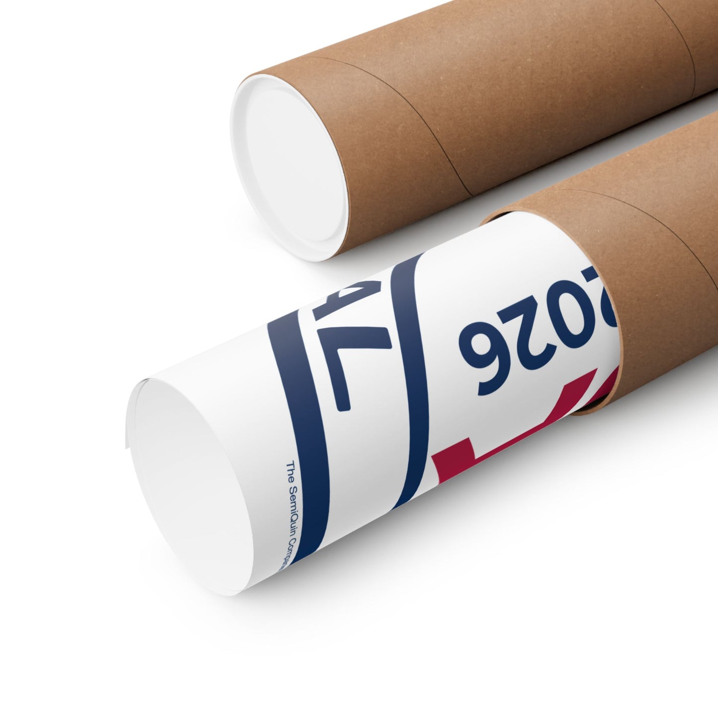 USA SemiQuin Matte Vertical Poster – Patriotic Wall Art, Independence Day & Centennial Celebration Décor