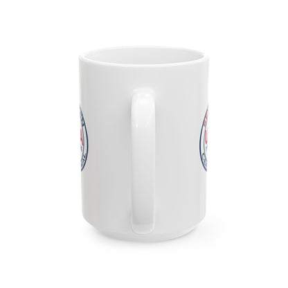 Semiquin Centennial Ceramic Mug | Patriotic Coffee Cup & Tea Mug | 250-Year Celebration Drinkware Gift