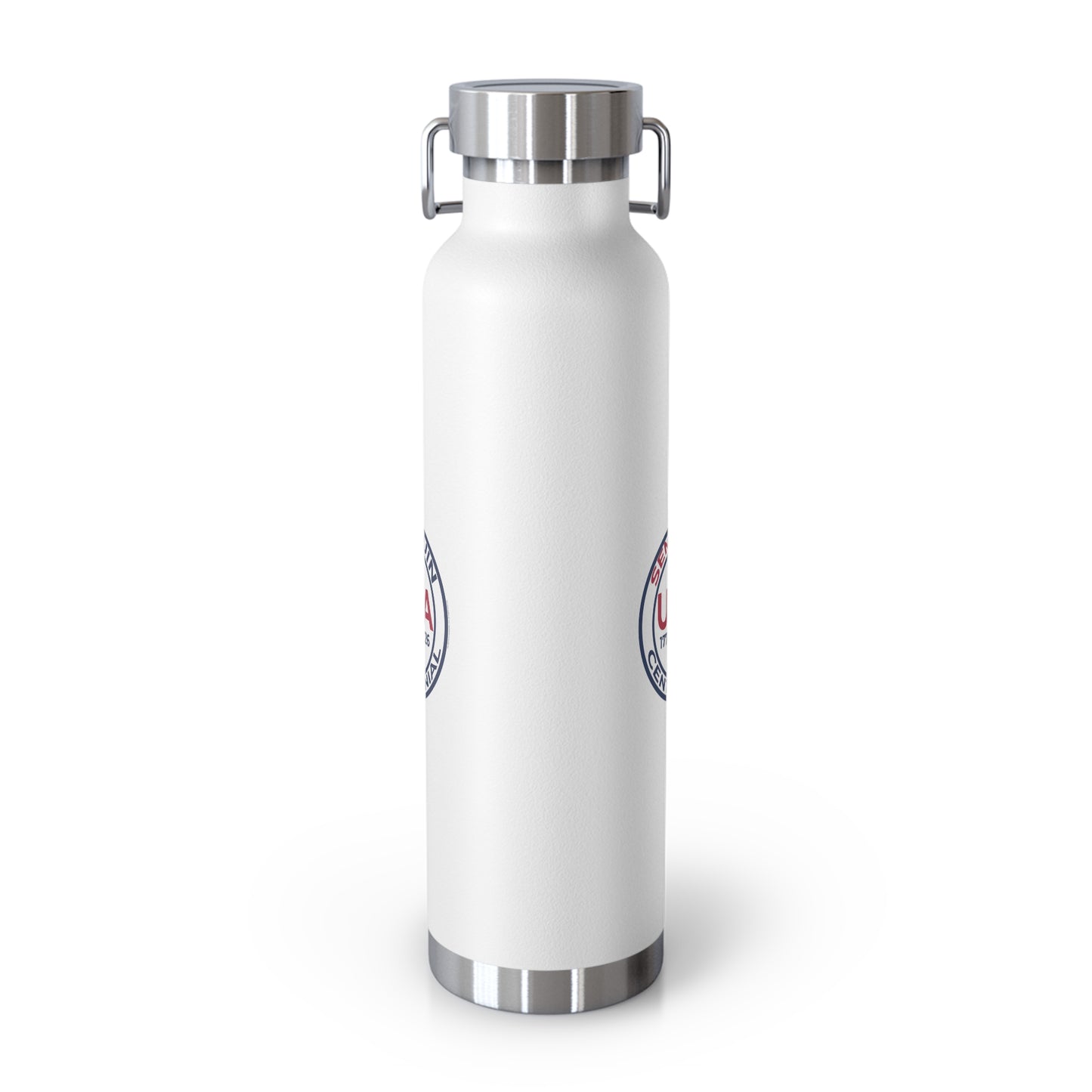 22oz SemiQuin USA Copper Insulated Water Bottle – Eco-Friendly Patriotic Gift