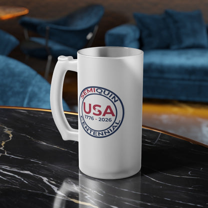 SemiQuin Frosted Glass Mug – Back to School Tools | Unique Study-Year Drinkware | SemiQuin School Gear, All Year
